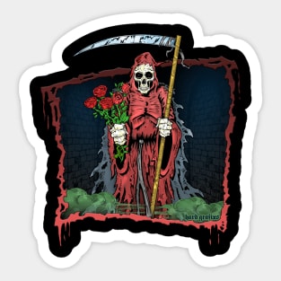 Reaper Roses by Hard Grafixs© Sticker